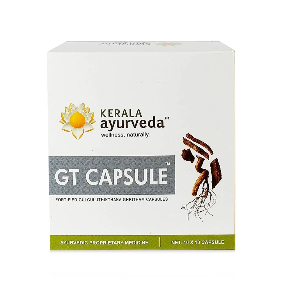 Kerala Ayurveda GT Capsules, 100 Tablets-1.webp